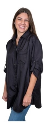 Picture of Tikima Ambra Shirt  Black